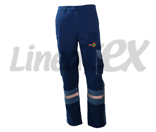  Pantalones de trabajo con bolsillos laterales para